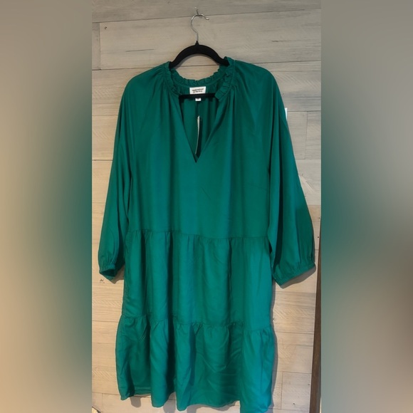 Corey Lynn Calter Teal Swim Coverup - Picture 3 of 11